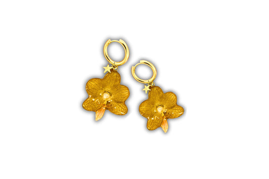 Ophelia Orchid Earrings